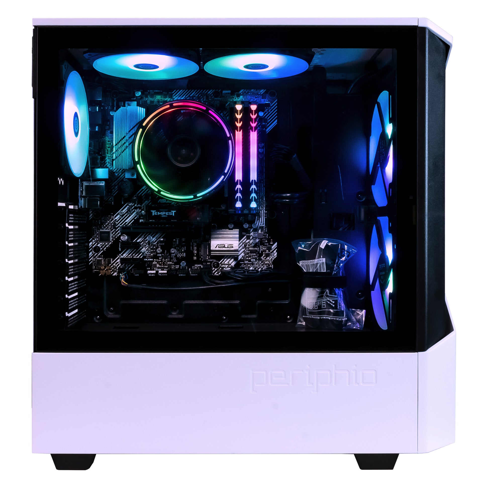 Dark Castle Prebuilt Gaming PC | AMD Ryzen 7 5700G CPU (4.6Ghz Turbo) | Radeon Vega 8 Igpu (4GB) | 1TB M.2 Nvme SSD Storage | 16GB DDR4 RAM | Windows 11 Computer | 5G-Wifi + BT