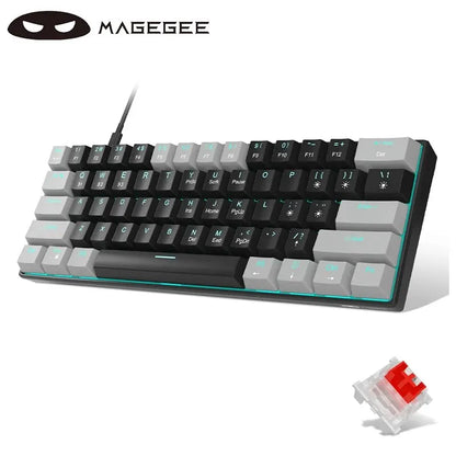 60% Customized Wired Mechanical Keyboard, STAR61 Gaming Keyboard, Laptop Office Keyboard